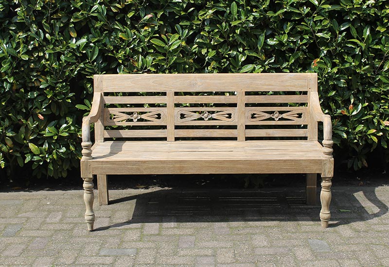 Stationsbank Teak Rustiek - Tuinbank Teak